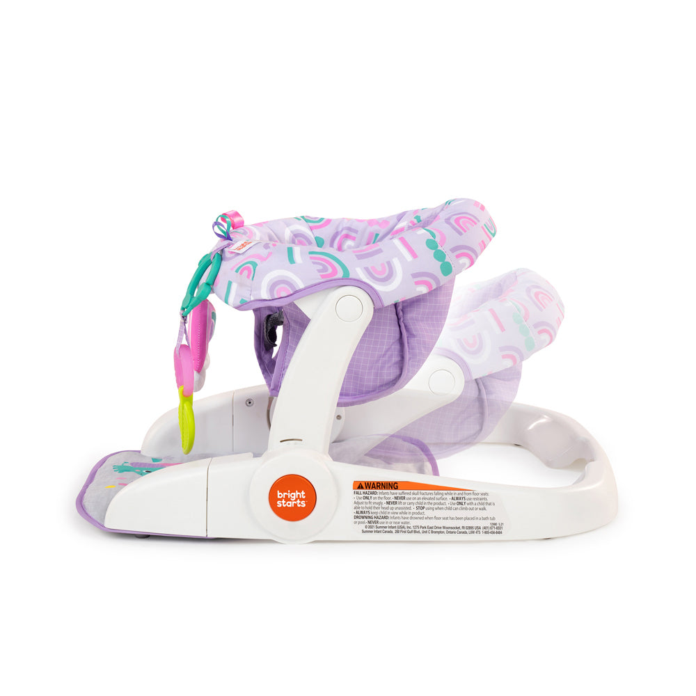 13114-bright-starts-paradise-2-in-1-position-baby-floor-chair-seat-purple-4m