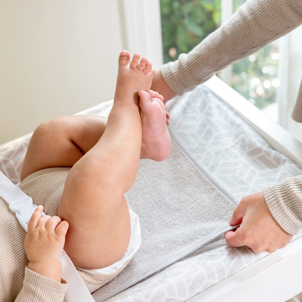 Summer By Ingenuity Baby Changing Essentials Pad Kit - Gray 0m+