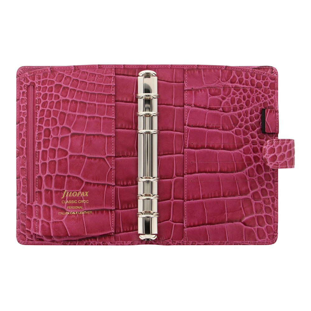 100811-filofax-classic-personal-organiser-crocodile-leather-fuchsia-20cm