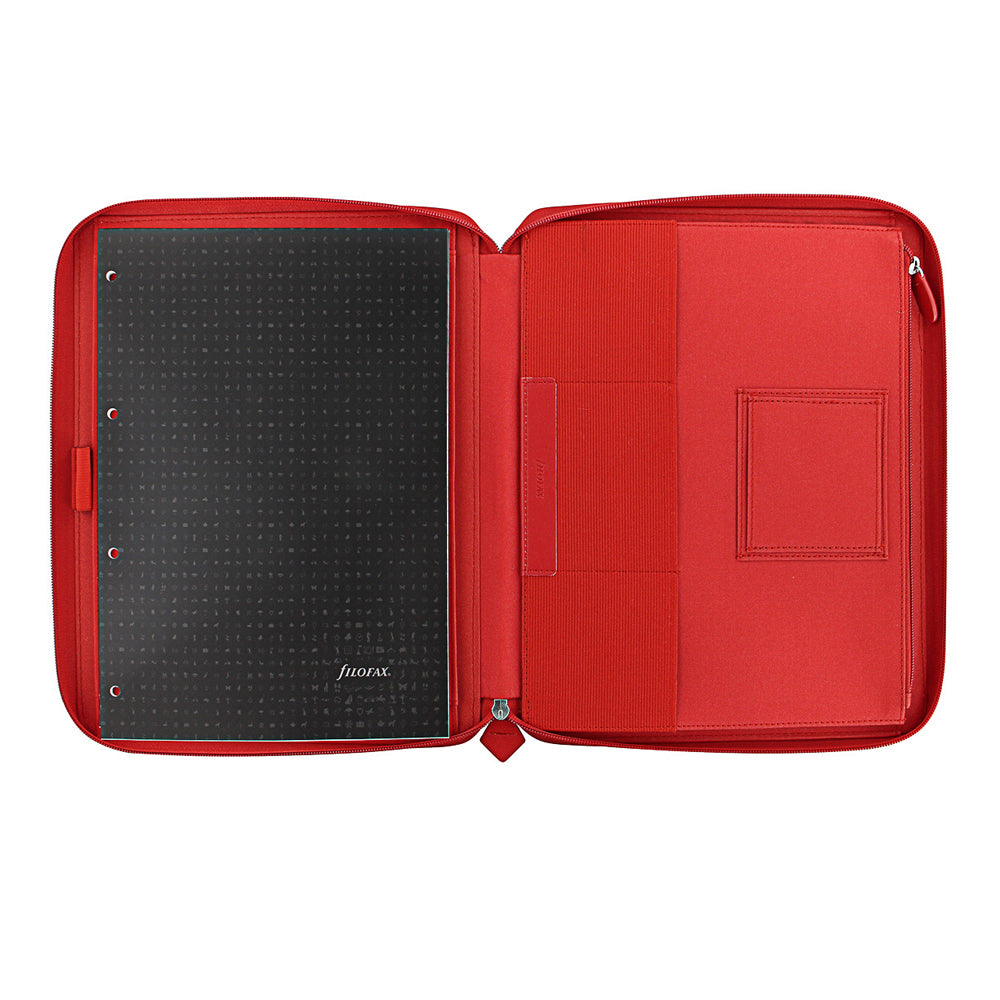 101388-filofax-32cm-a4-metropol-zipped-folio-personal-organiser-red