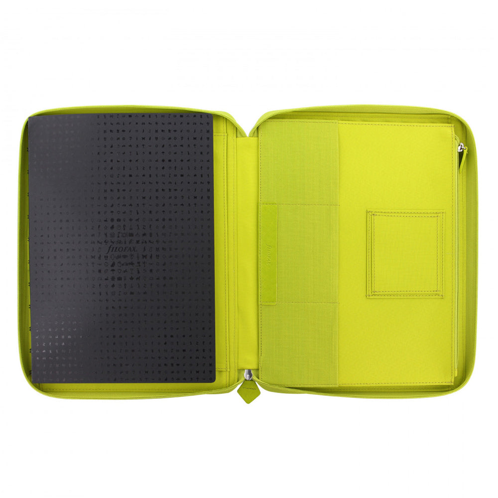 101390-filofax-a4-saffiano-zipped-folio-personal-organiser-pear