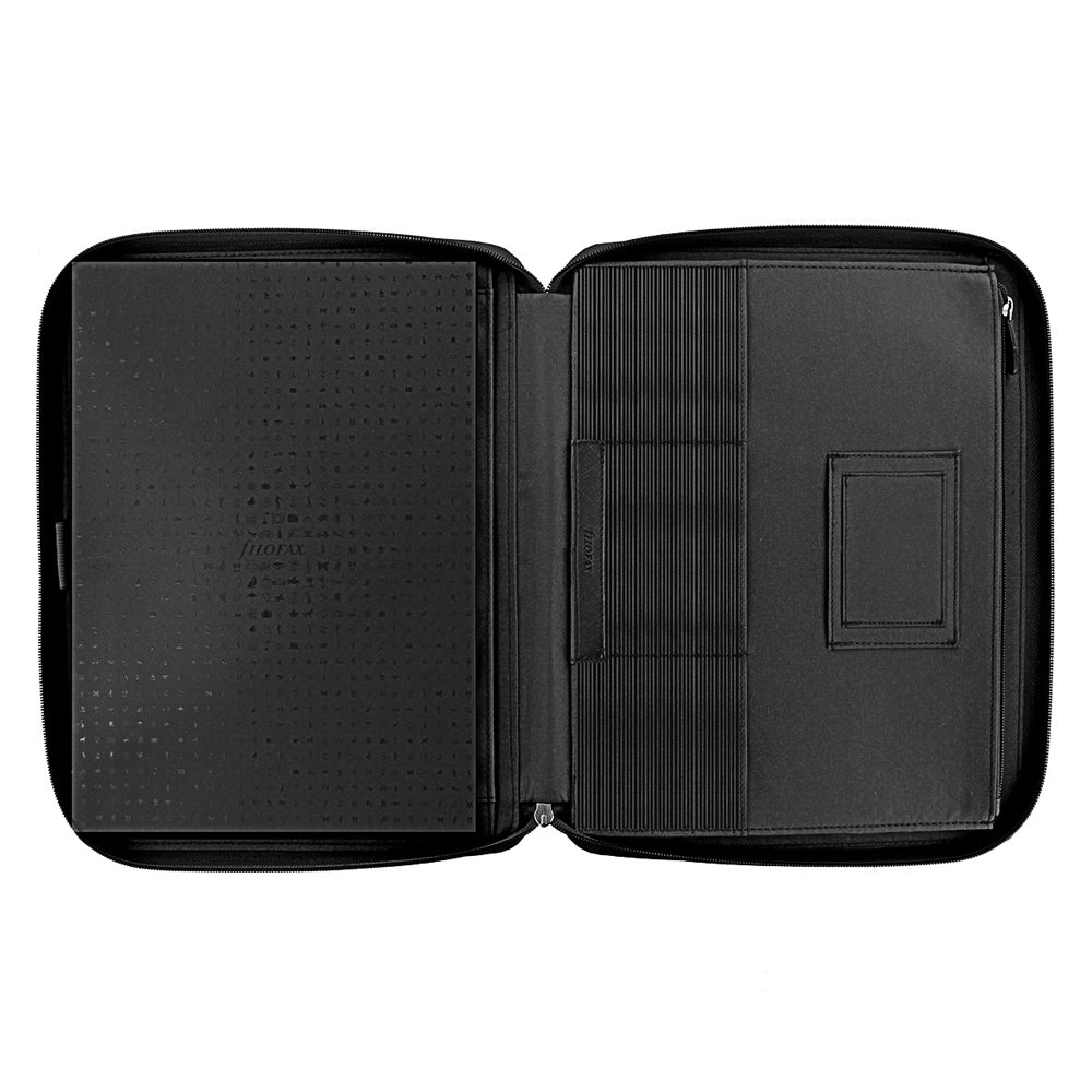 101392-filofax-a4-saffiano-zipped-folio-personal-organiser-black