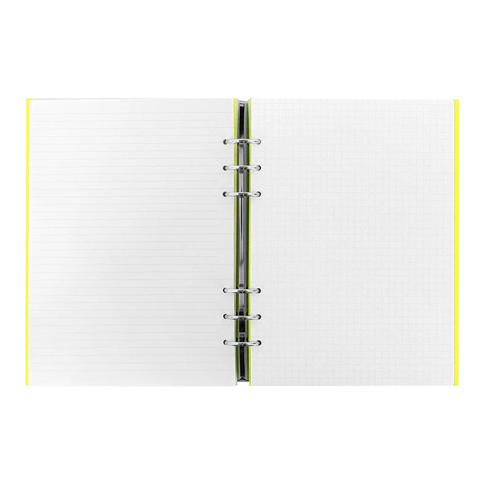 101509-filofax-a5-saffiano-clipbook-personal-organiser-planner-fluoro-yellow