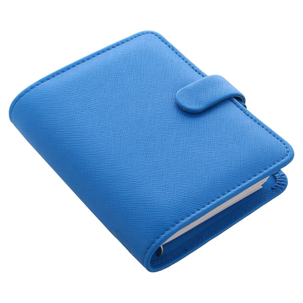 101578-filofax-saffiano-pocket-organiser-faux-leather-fluro-blue