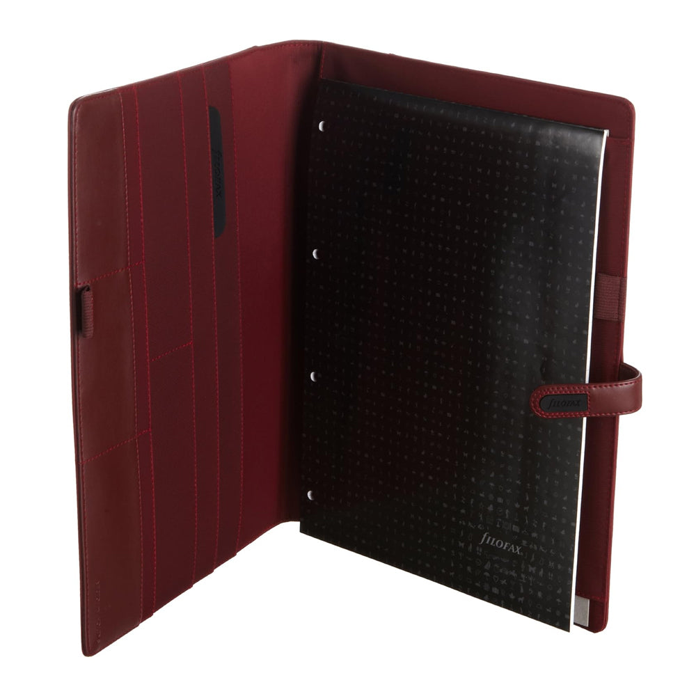 108848-filofax-a4-sketch-folder-personal-organiser-maroon