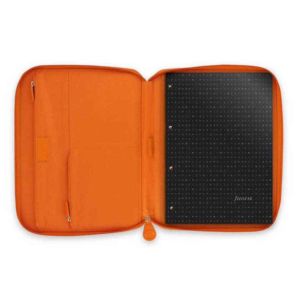 109034-filofax-a4-penny-bridge-zipped-folio-w-ruled-notepad-tangerine