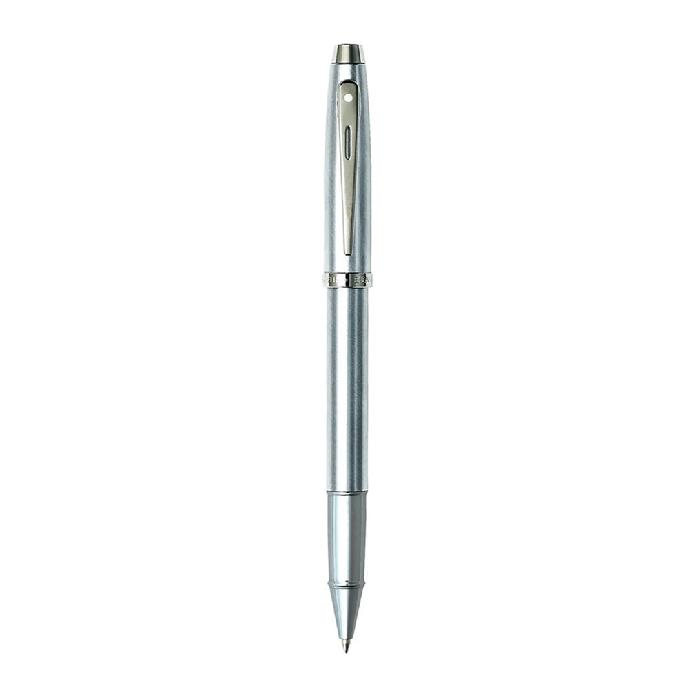 110447-sheaffer-100-roller-ball-pen-brushed-chrome-nickel-silver