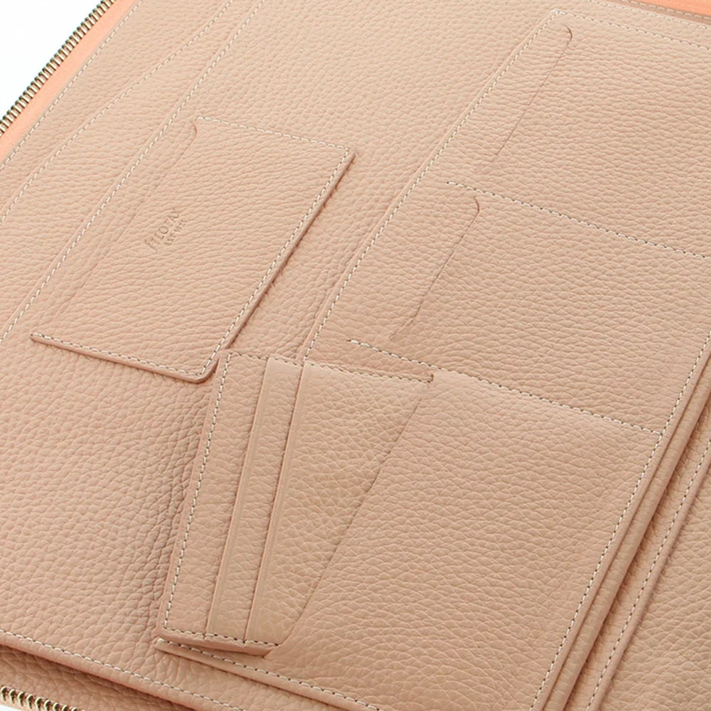 110937-filofax-classic-stitch-a4-writing-folio-notebook-soft-zip-leather-peach