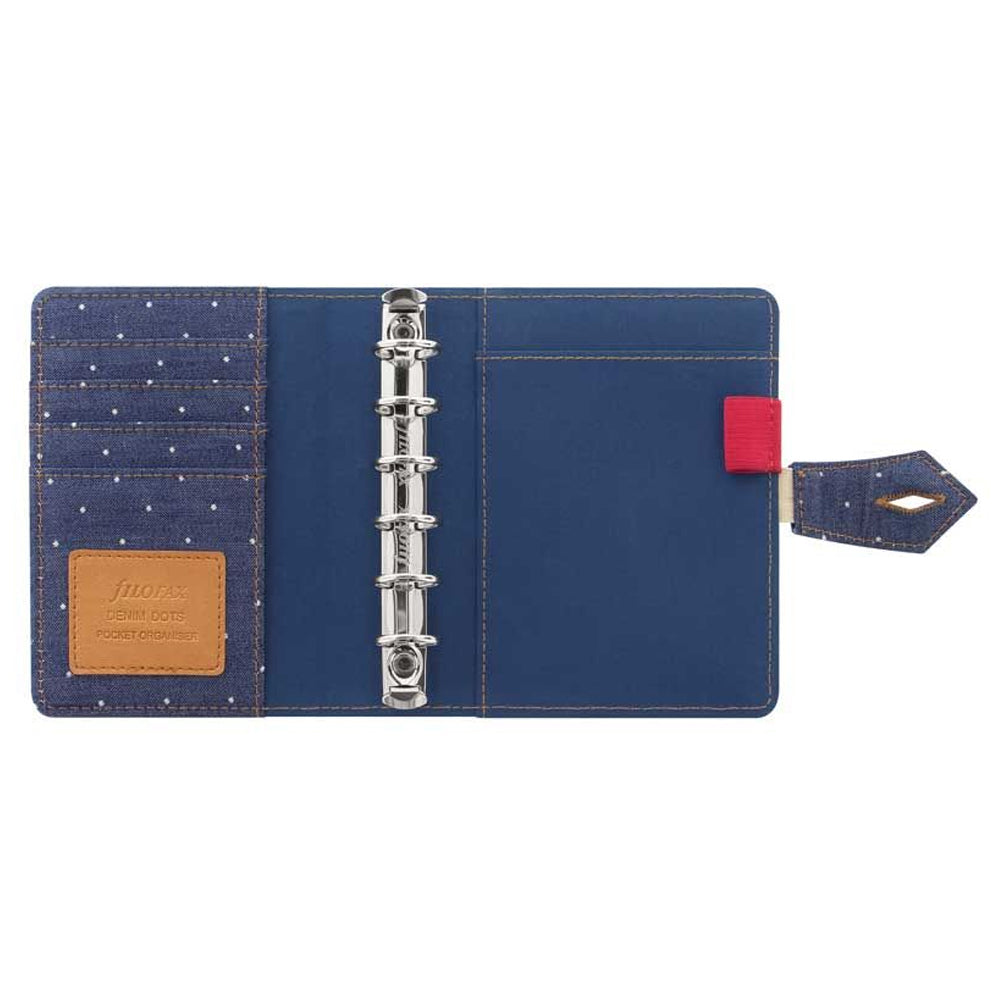 111660-filofax-denim-dots-pocket-organiser-stationery-indigo