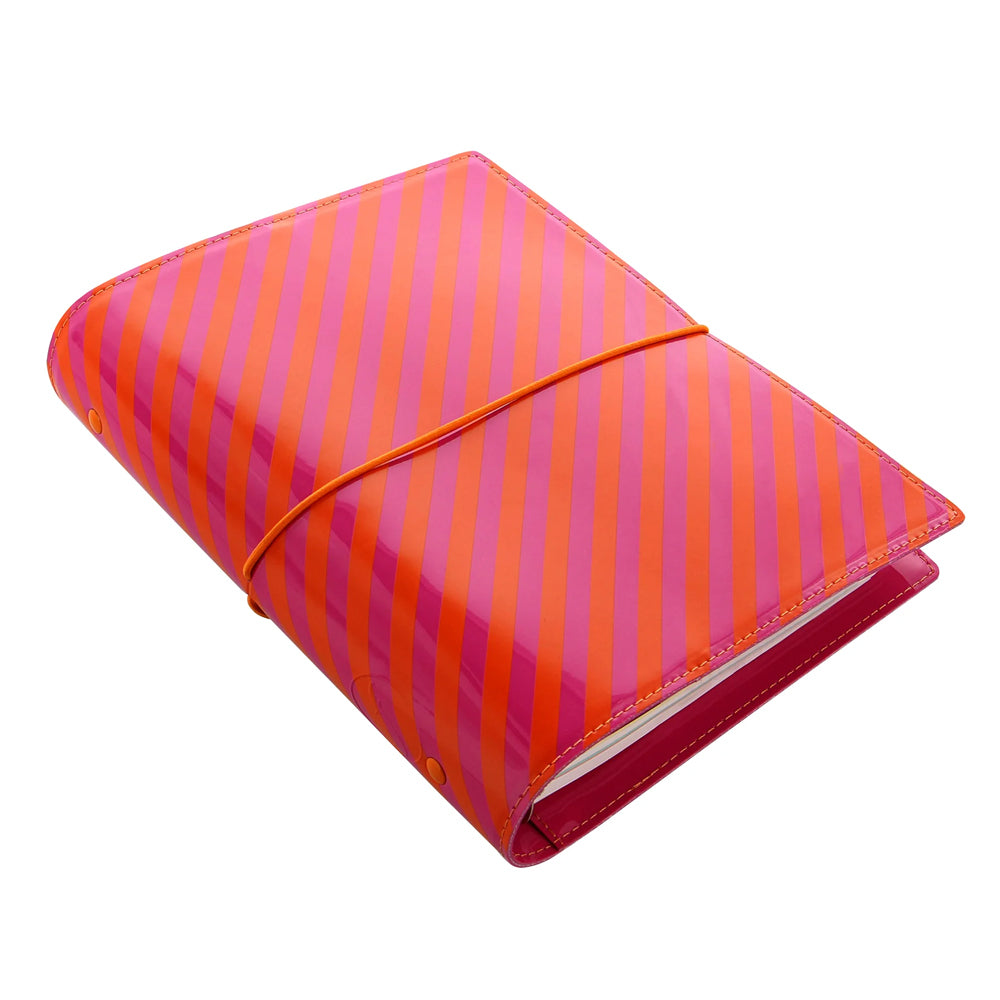 113872-filofax-a5-domino-patent-personal-organiser-orange-pink-stripe