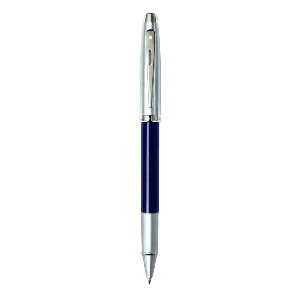 116314-sheaffer-100-roller-ball-pen-hs-nib-blue-lacquer-chrome