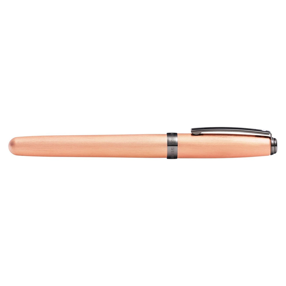 116477-sheaffer-prelude-roller-ball-gel-ink-pen-brushed-copper-gunmetal