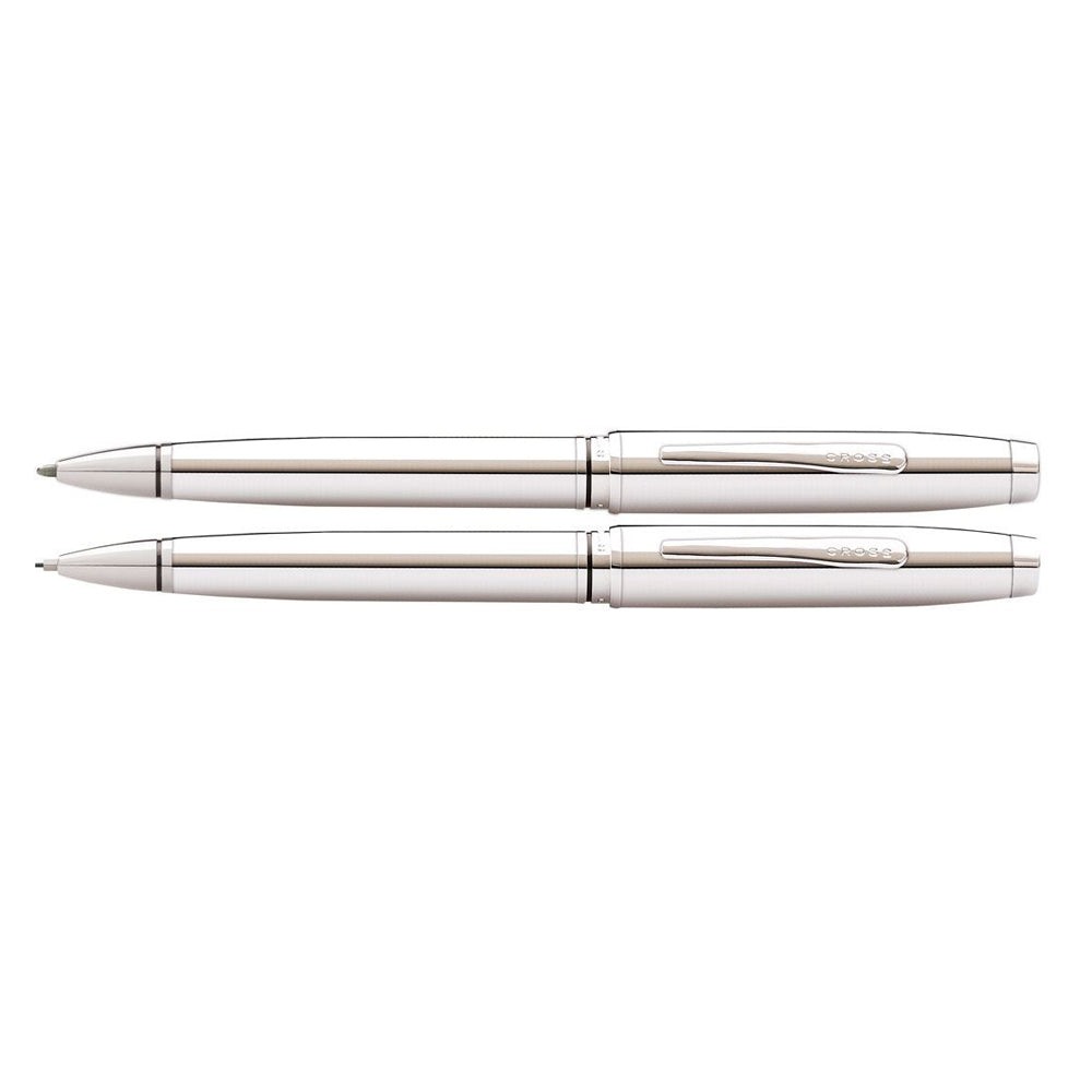 119307-2pc-cross-coventry-ball-point-pen-0-7mm-pencil-set-lustrous-chrome