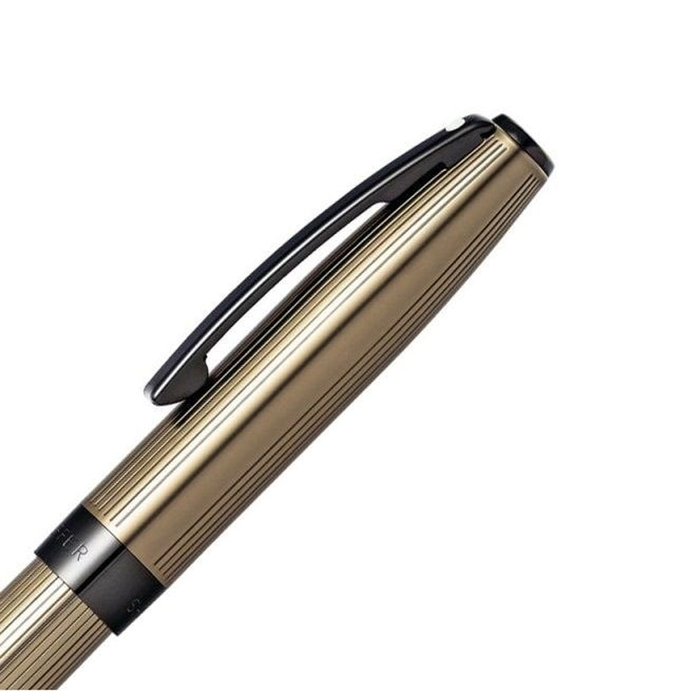 119333-sheaffer-sagaris-fountain-pen-fine-nib-signing-writing-titanium