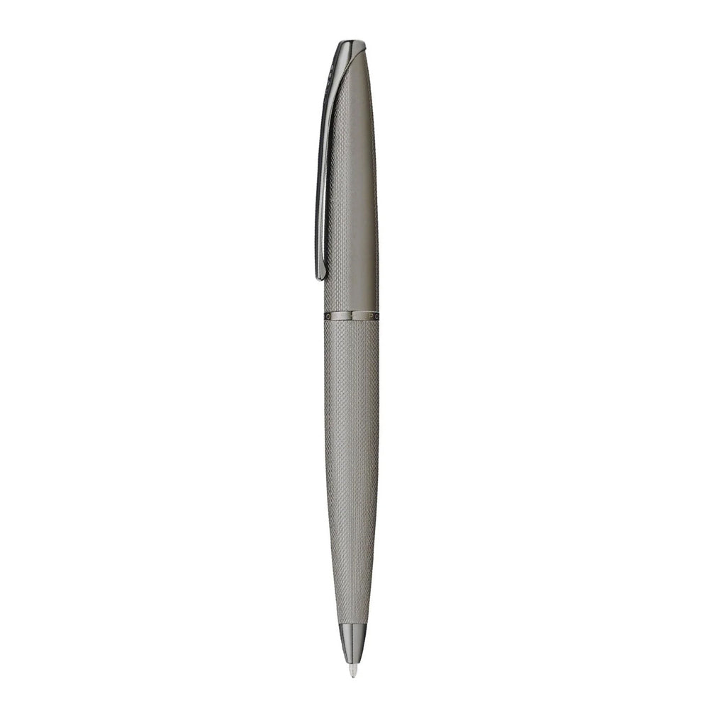 120409-cross-atx-sandblast-ball-point-pen-medium-nib-titanium-grey