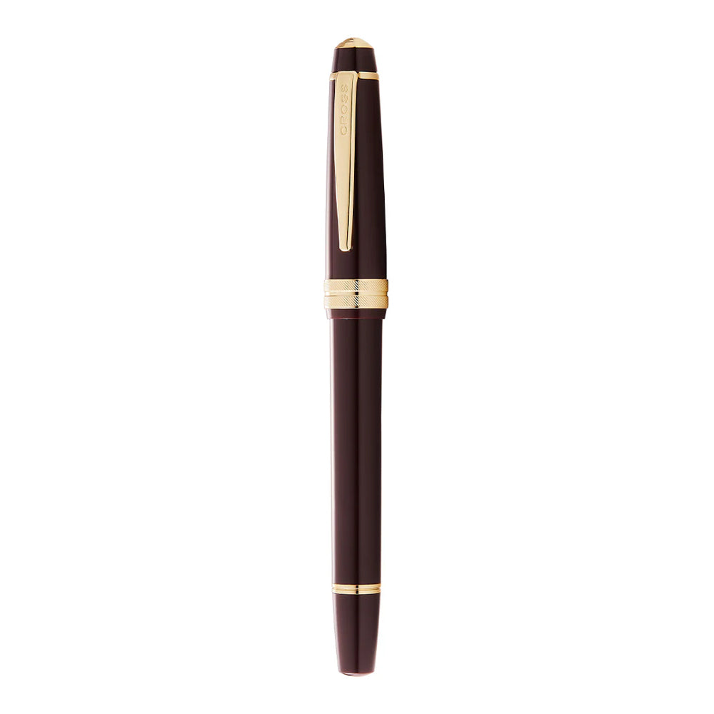 121416-cross-bailey-light-gloss-rollerball-pen-burgundy-red-gold