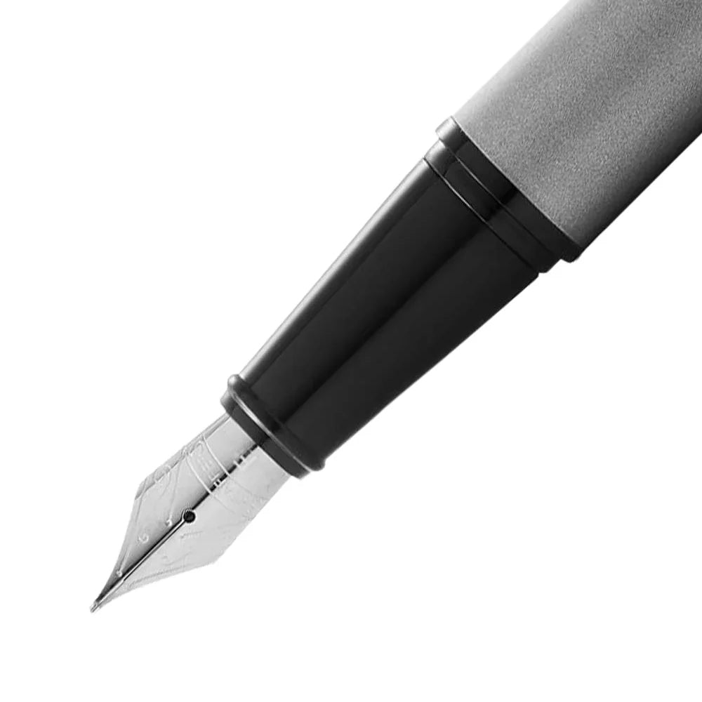 121437-sheaffer-300-fountain-pen-medium-nib-matt-grey-black-trim