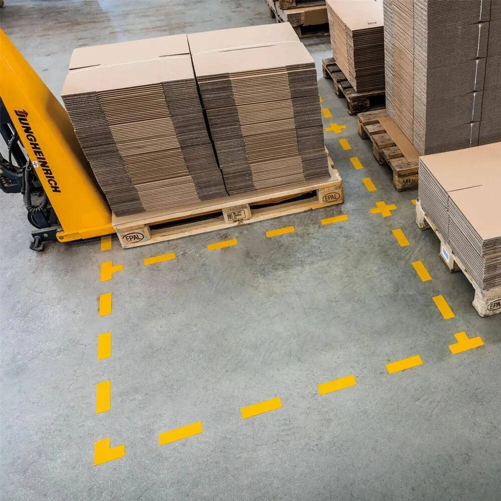 170104-10pk-durable-15cm-marking-sign-shape-cross-yellow