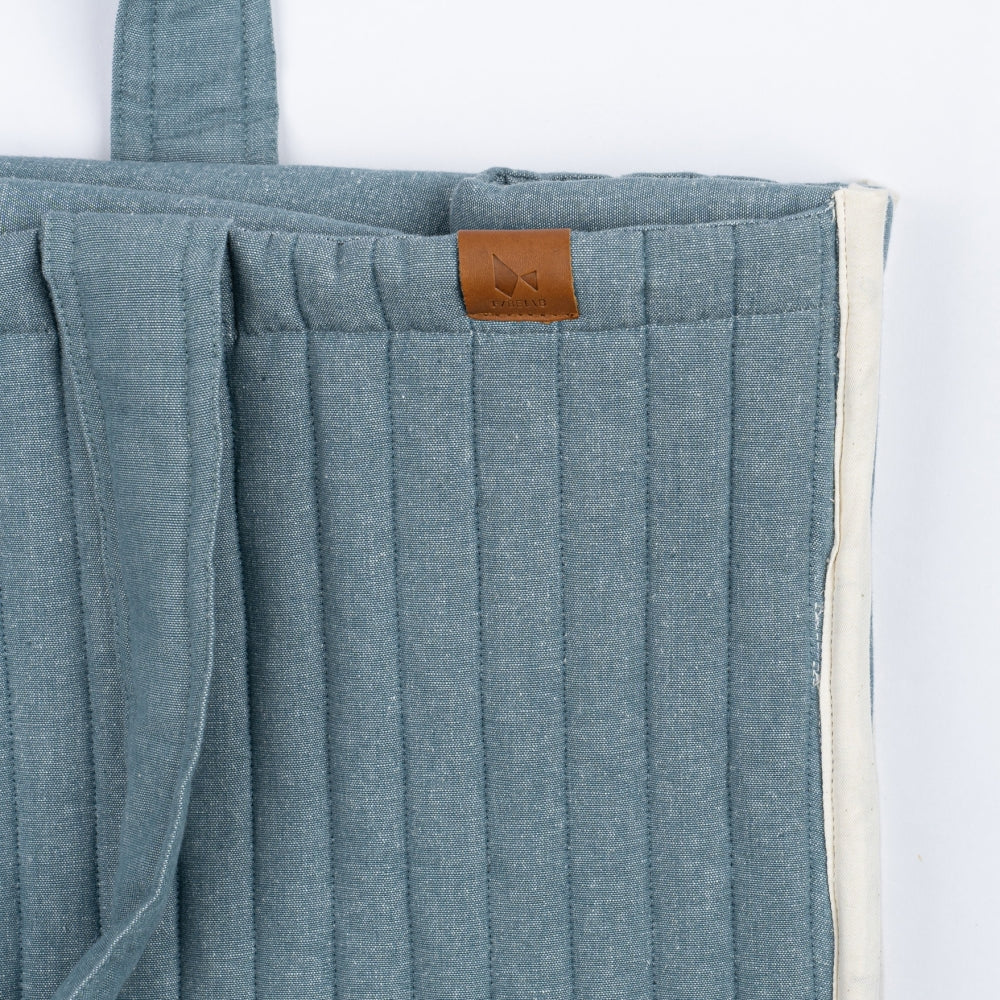 2006238856-fabelab-60cm-quilted-weekend-storage-bag-chambray-blue-spruce