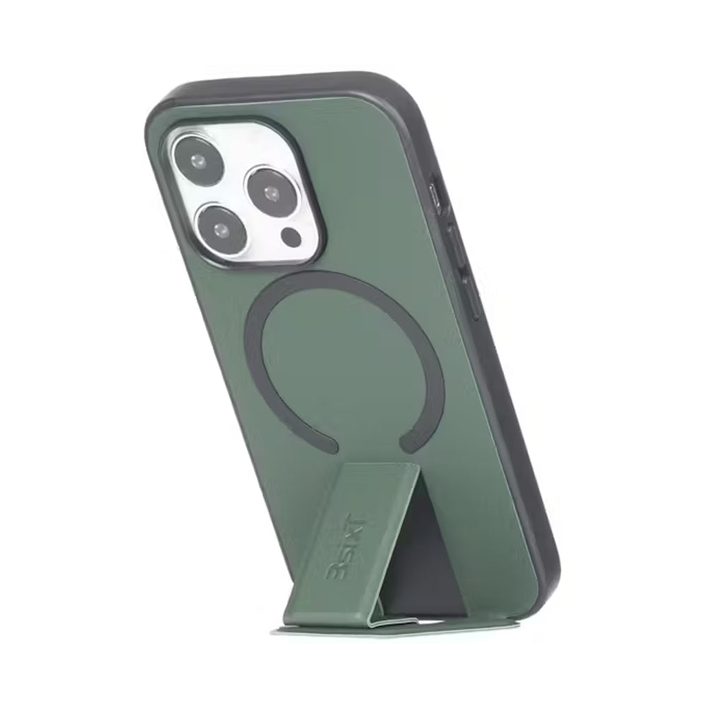 3s-2383-3sixt-neo-phone-case-w-stand-for-apple-iphone-14-pro-green