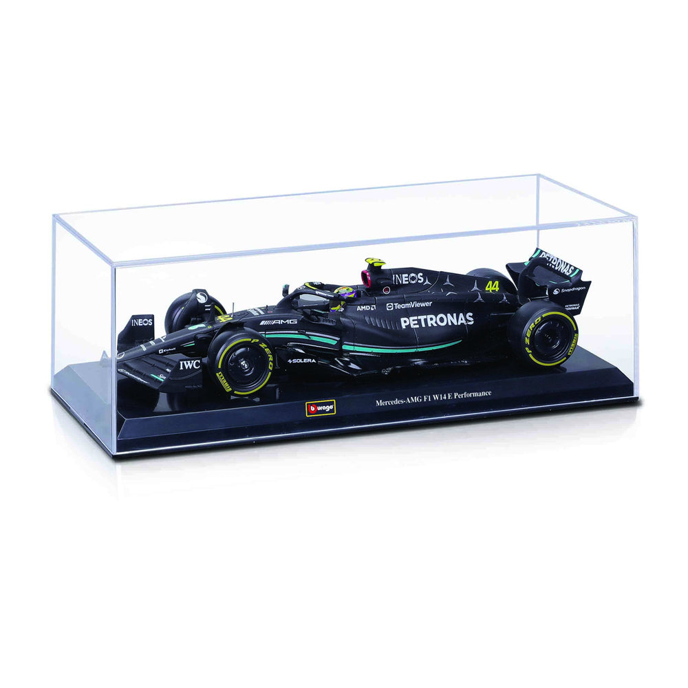 43628028r-bburago-1-24-2023-f-1-mercedes-w-14-no-63-russell-in-showcase-diecast-model-14