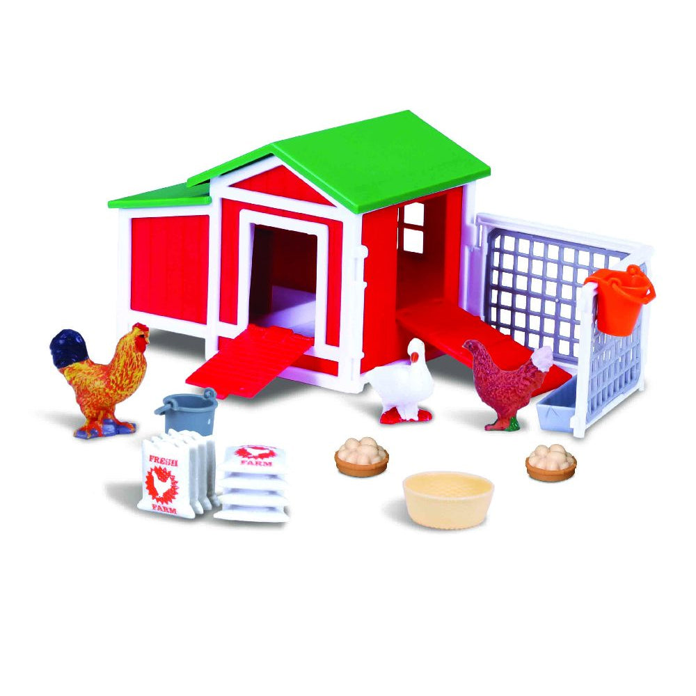 44131681-maisto-farmland-chicken-coop-w-harvester-playset-toy-3y