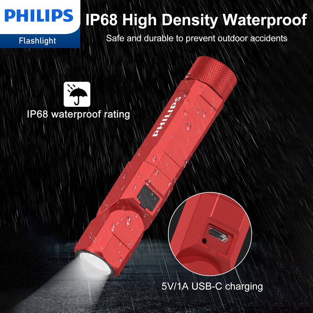 4895229142497-philips-sfl5806r-rechargable-1000lm-2200mah-flashlight-red