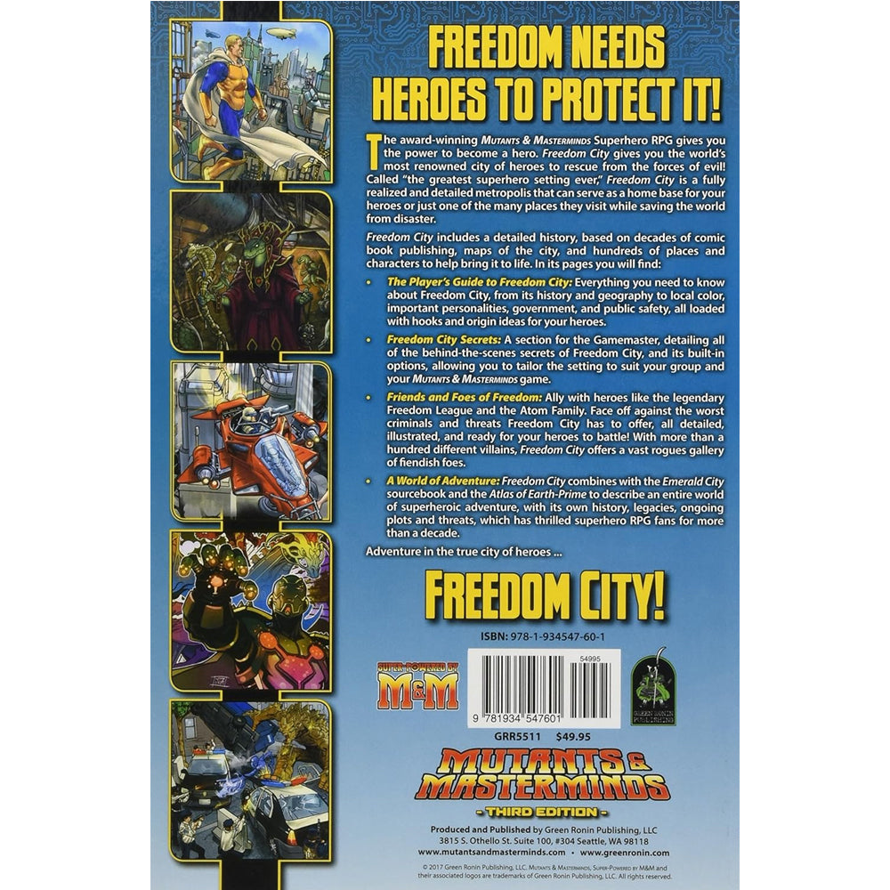 68846-green-ronin-mutants-and-masterminds-rpg-freedom-city-campaign-setting