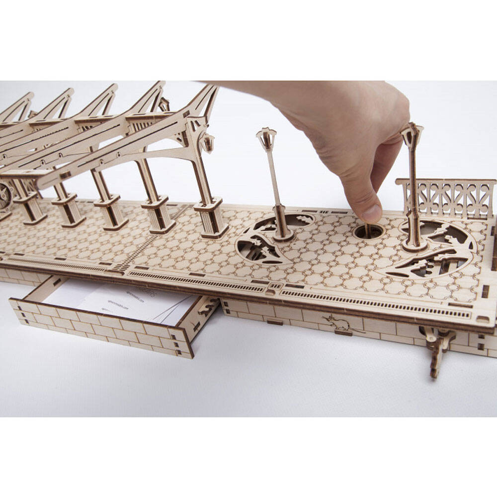 70013-ugears-railway-platform-mechanical-diy-wooden-3d-puzzle-196pc