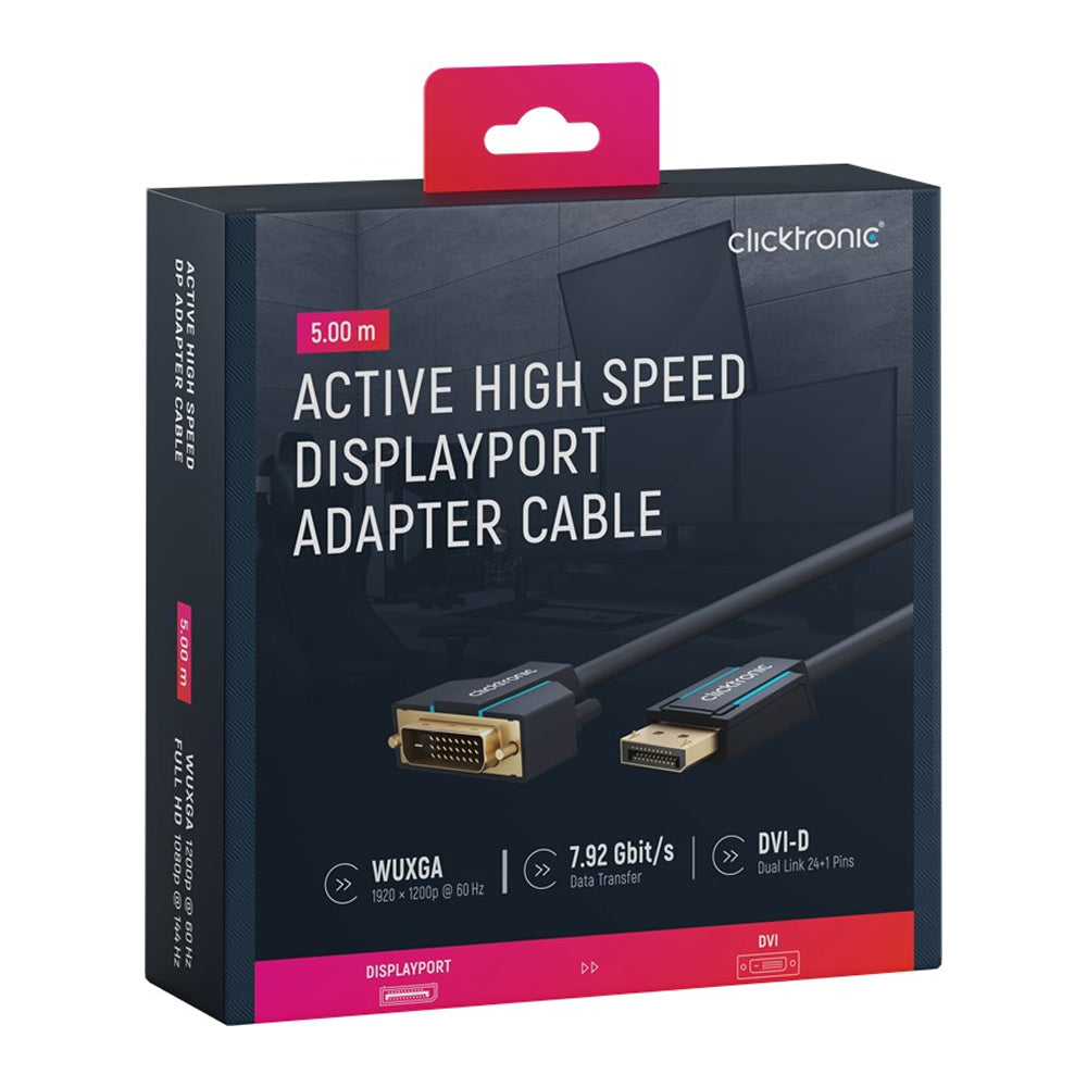 70731-clicktronic-5m-male-display-port-to-dvi-60hz-cable-connector-black