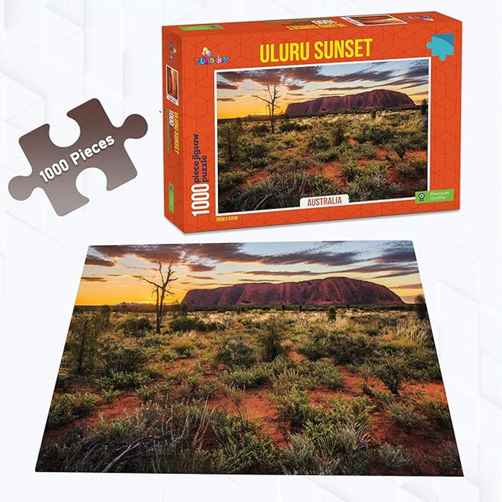 84537-1000pc-funbox-uluru-sunset-ayers-rock-australia-jigsaw-puzzle-58x40cm