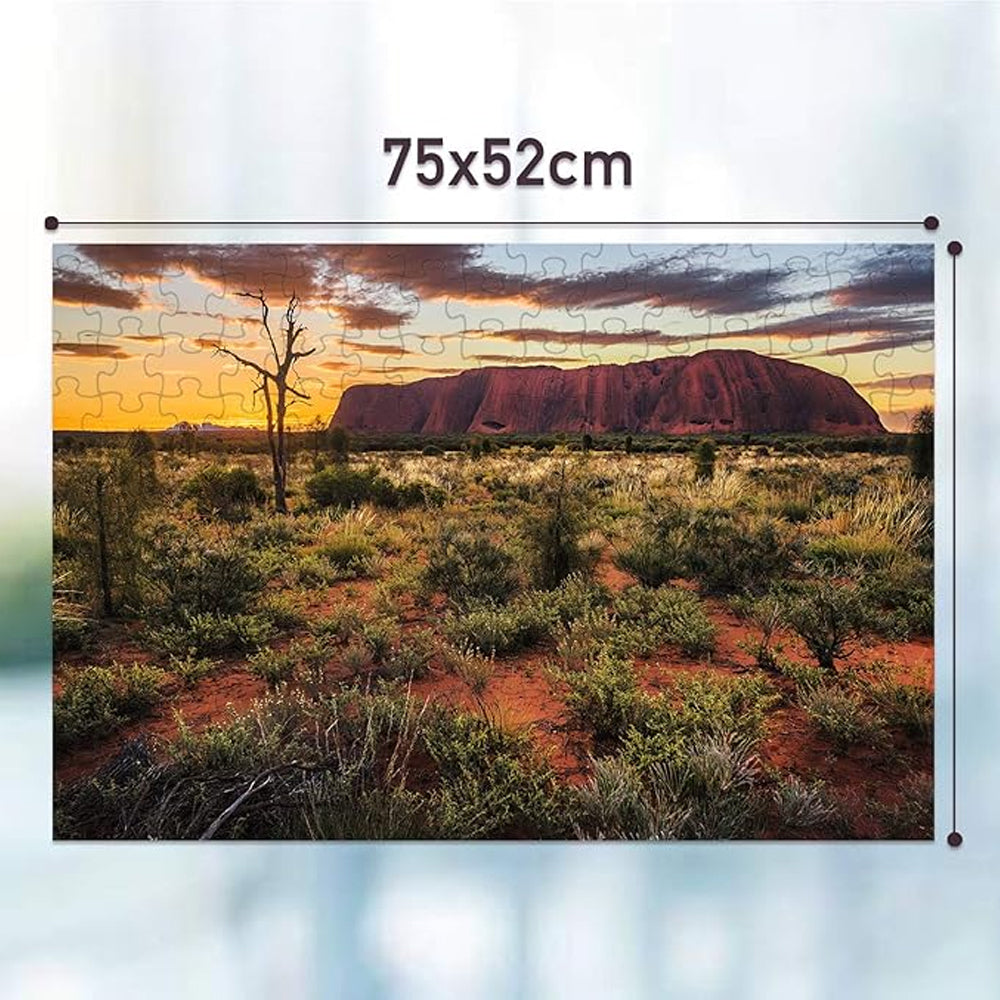 84537-1000pc-funbox-uluru-sunset-ayers-rock-australia-jigsaw-puzzle-58x40cm