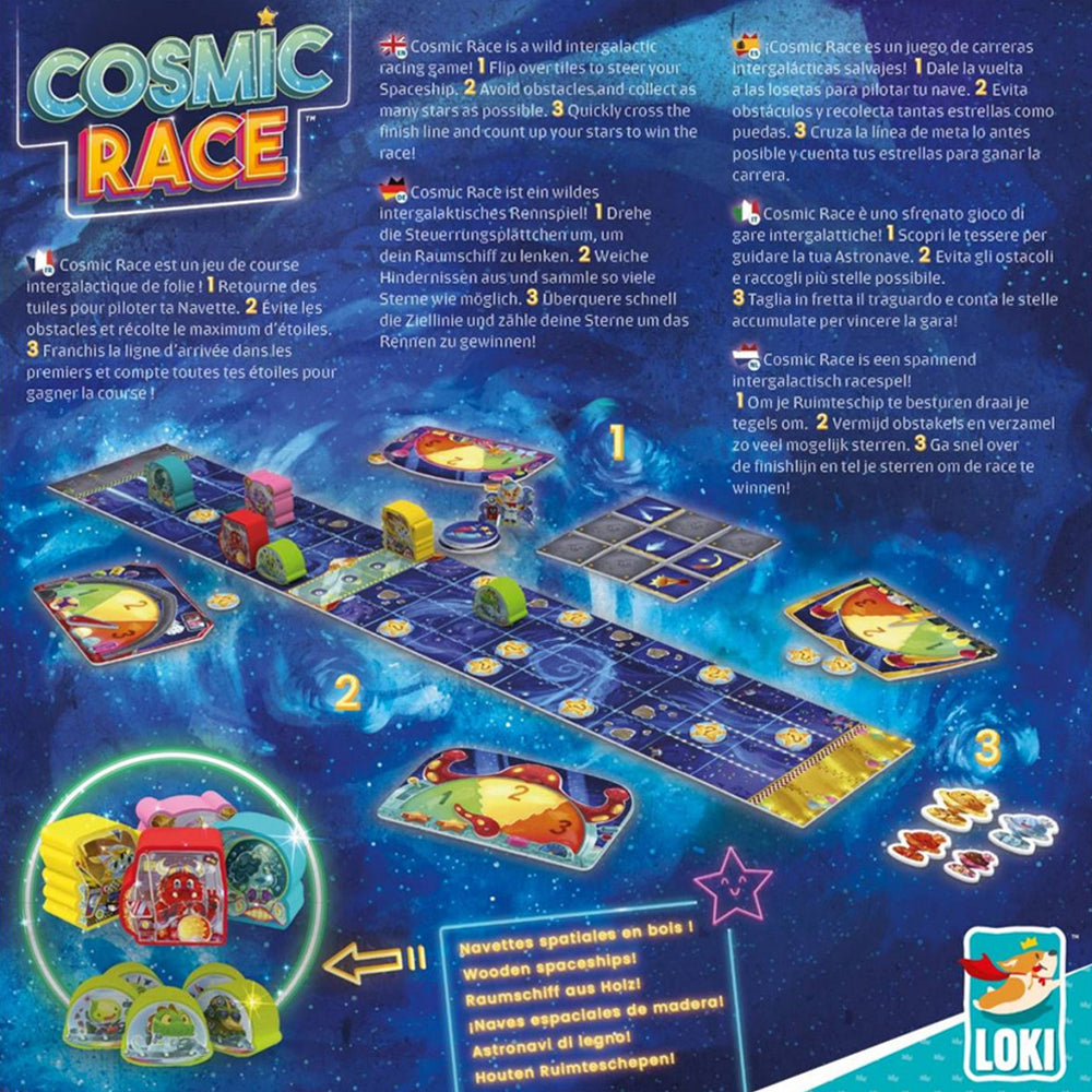 Loki Cosmic Race Kids/Children Interactive Board Game 6y+