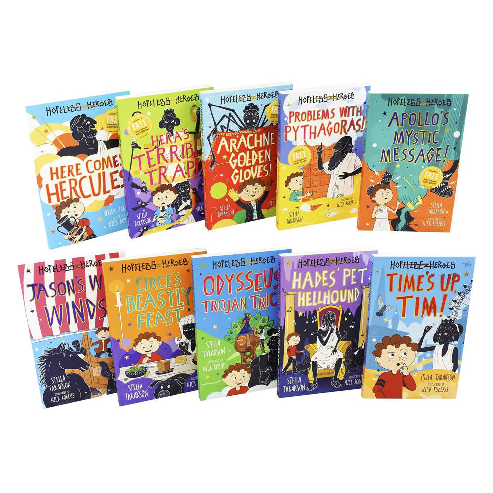 10pc Hopeless Heroes The Greek God Reading Book 8y+