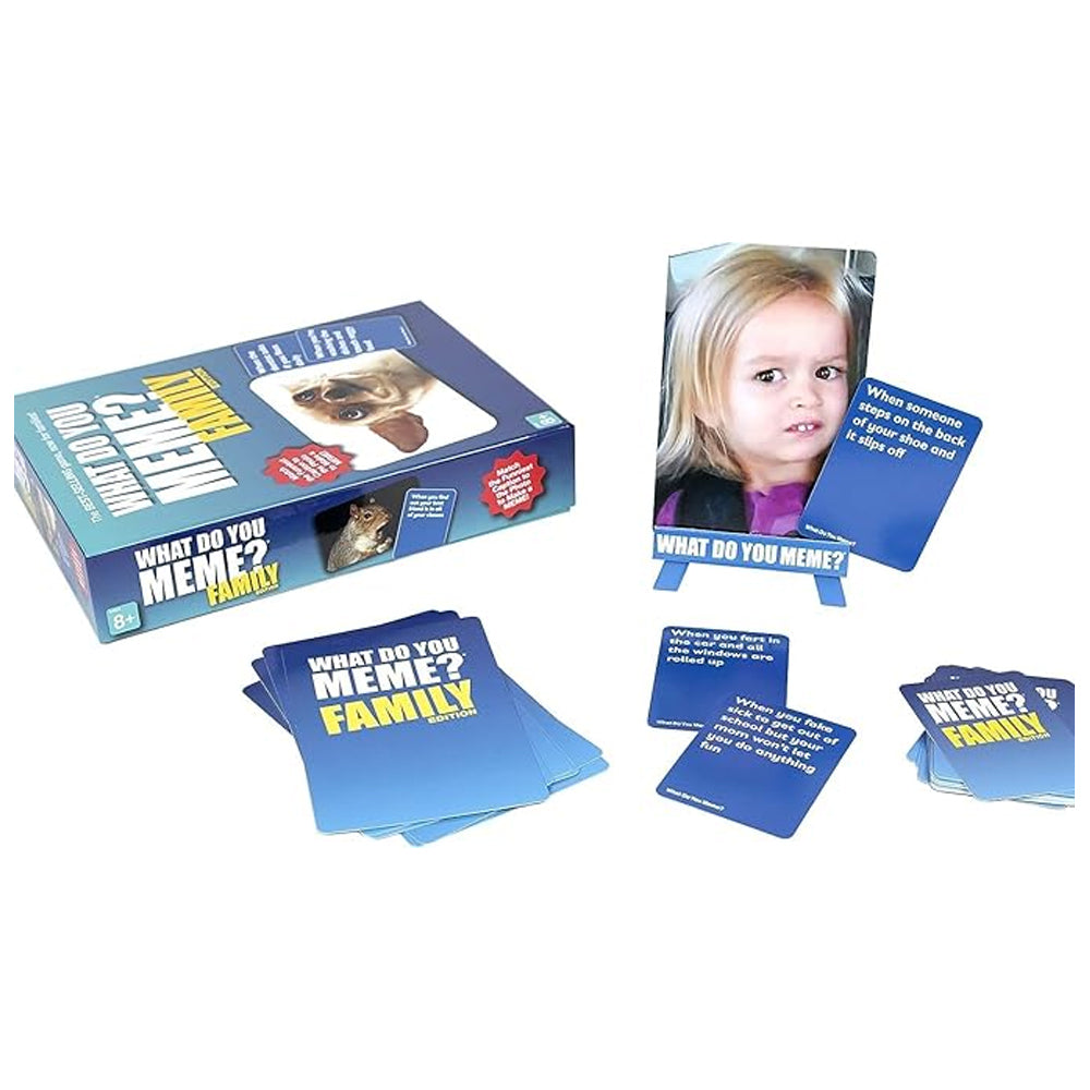 What Do You Meme? Family Aussie Edition Party Card Game Kids 8y+