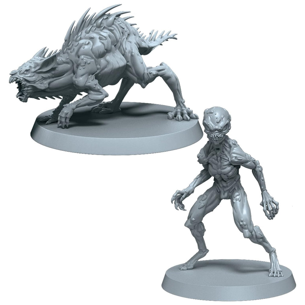 4pc CMON Zombicide Urban Legends Abominations Miniature Pack