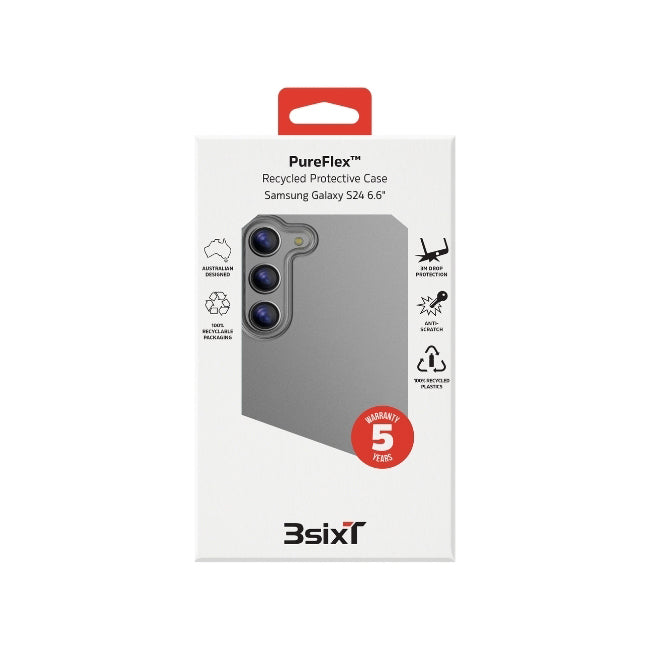 3s-2686-3sixt-pureflex-protective-case-for-6-6-samsung-galaxy-s24-clear