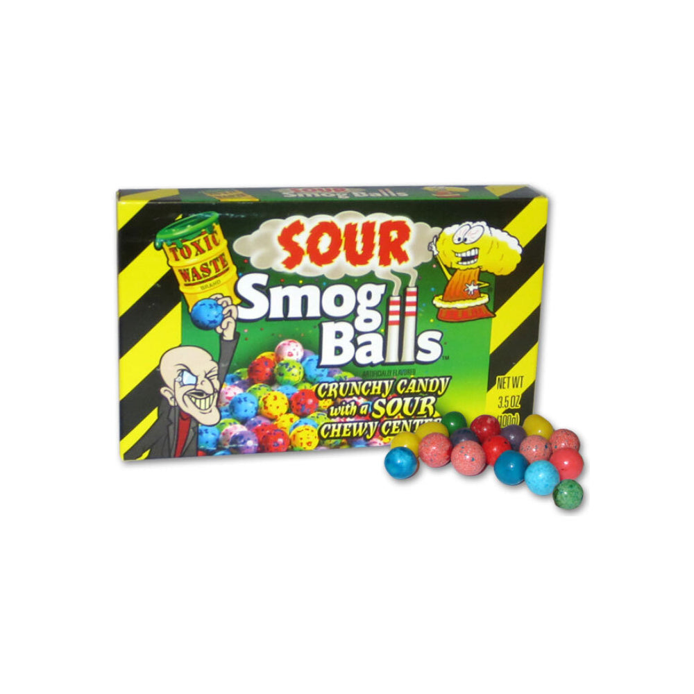 10100036-toxic-waste-sour-smog-balls-crunchy-candy-theatre-box-99g