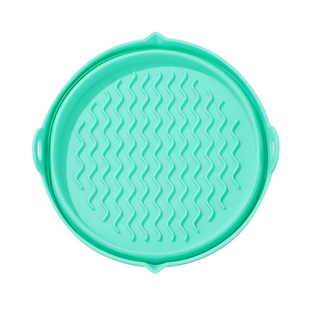 42103-lemon-lime-silicone-collapsible-air-fryer-tray-round-19-5cm-assorted