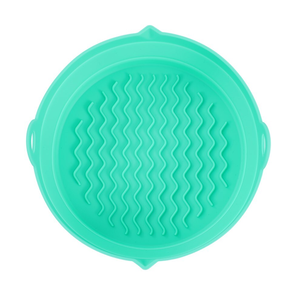 42103-lemon-lime-silicone-collapsible-air-fryer-tray-round-19-5cm-assorted