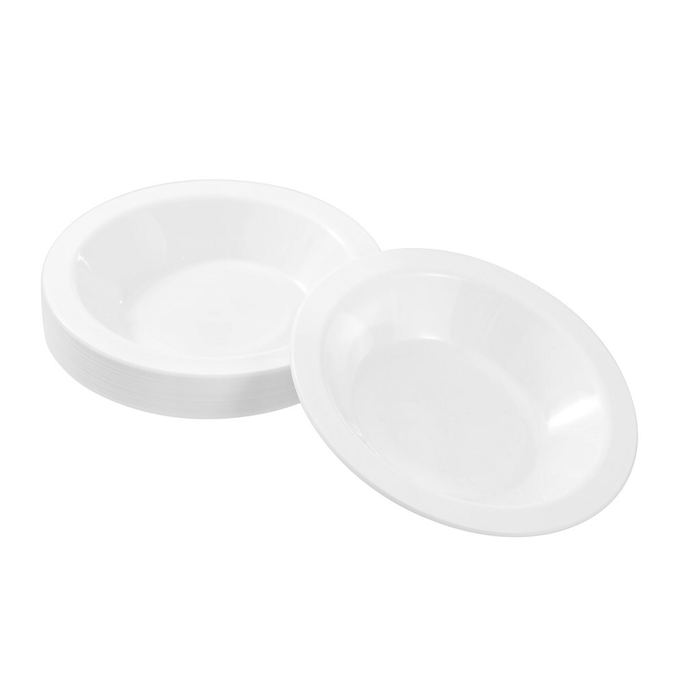43803-25pc-lemon-lime-reusable-plastic-bowl-round-18cm-white