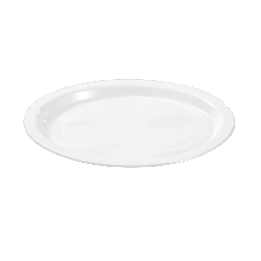 43797-20pc-lemon-lime-reusable-plastic-oval-plate-31x24-5cm-white