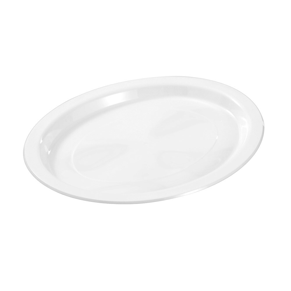 43797-20pc-lemon-lime-reusable-plastic-oval-plate-31x24-5cm-white