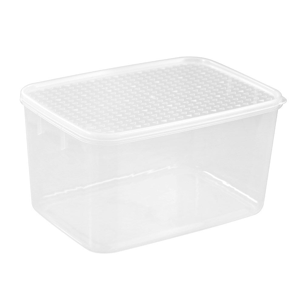 43865-lemon-lime-6-7l-simple-fresh-food-reusable-container-clear