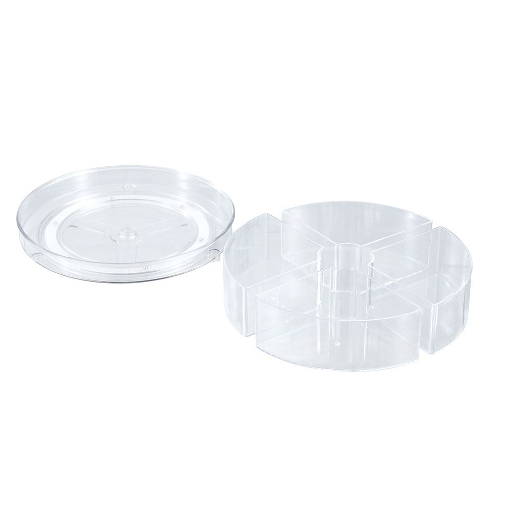 43407-boxsweden-23-5cm-round-crystal-turn-table-w-4-bins-clear