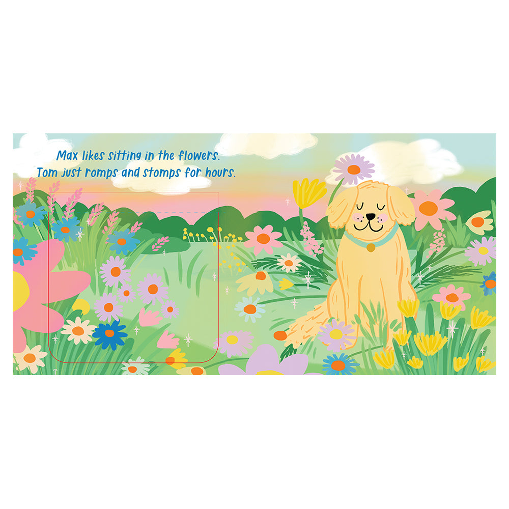 Cute Dogs Kids Bedtime Story Board Book 0-3y