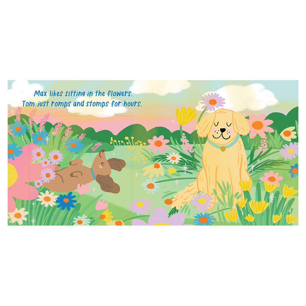 Cute Dogs Kids Bedtime Story Board Book 0-3y