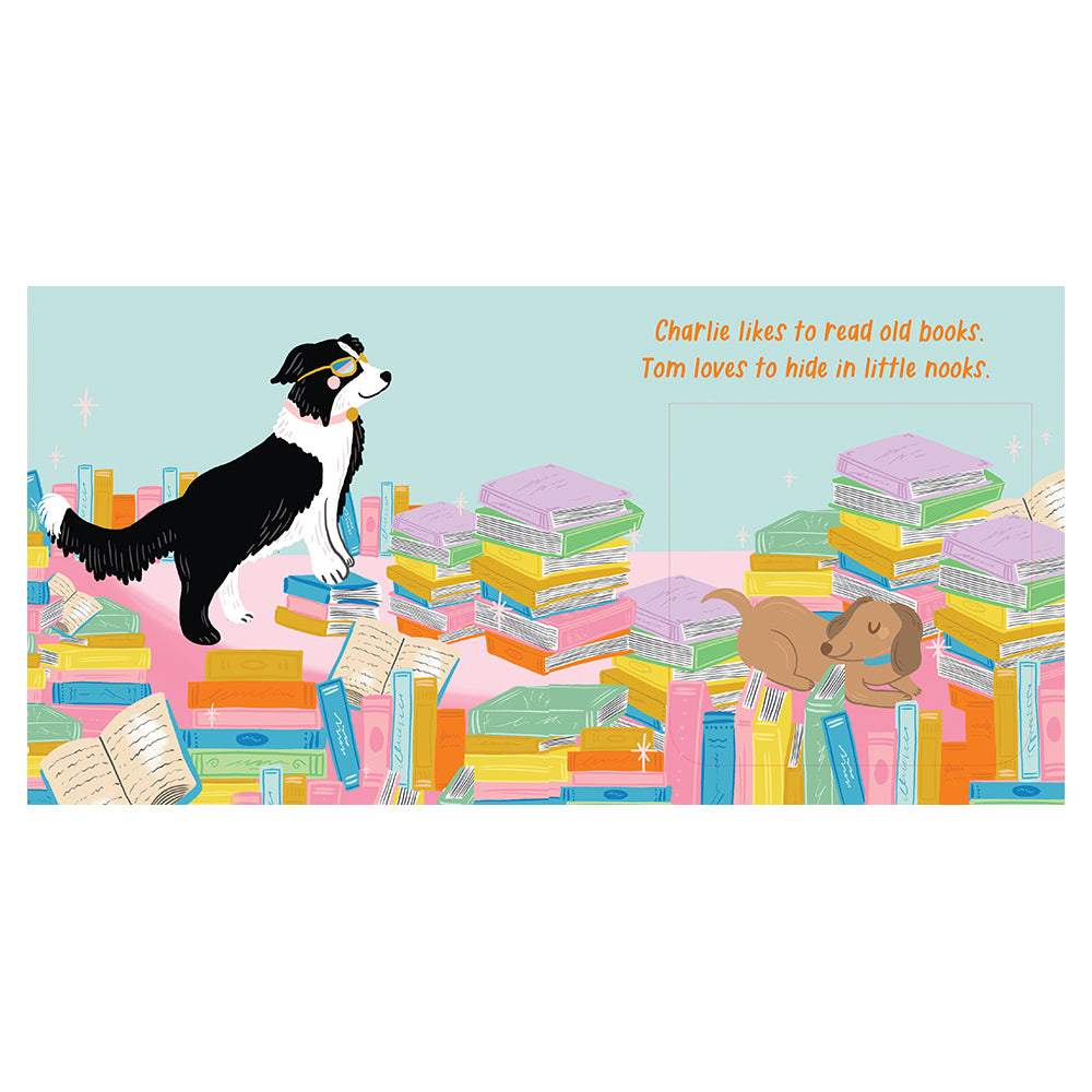 Cute Dogs Kids Bedtime Story Board Book 0-3y