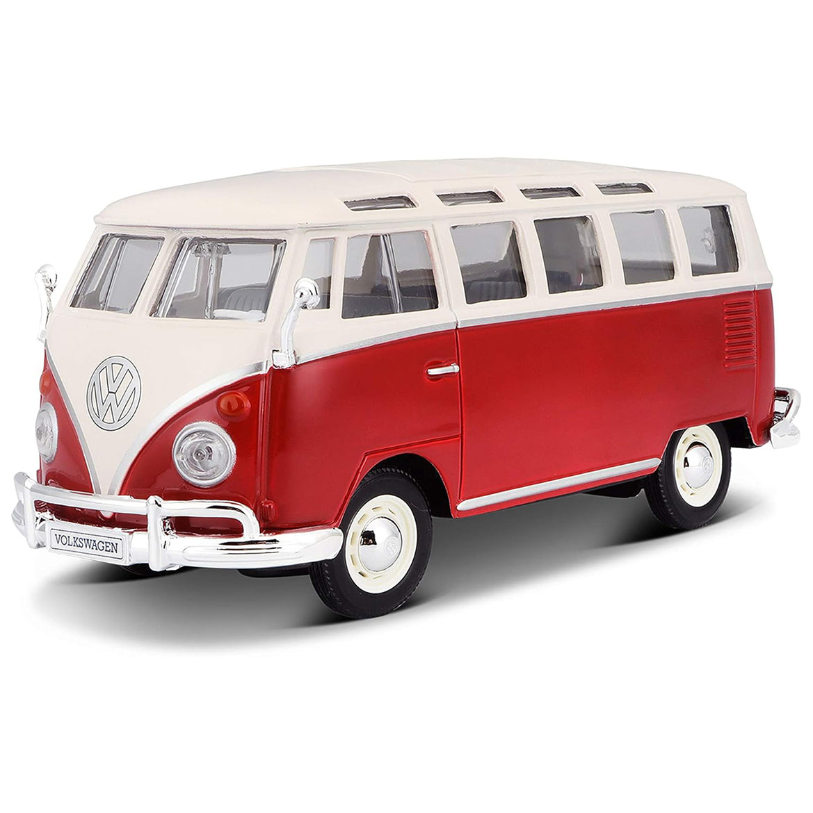 45231956-maisto-1-24-1956-volkswagen-van-samba-model-car-toy-red-3y