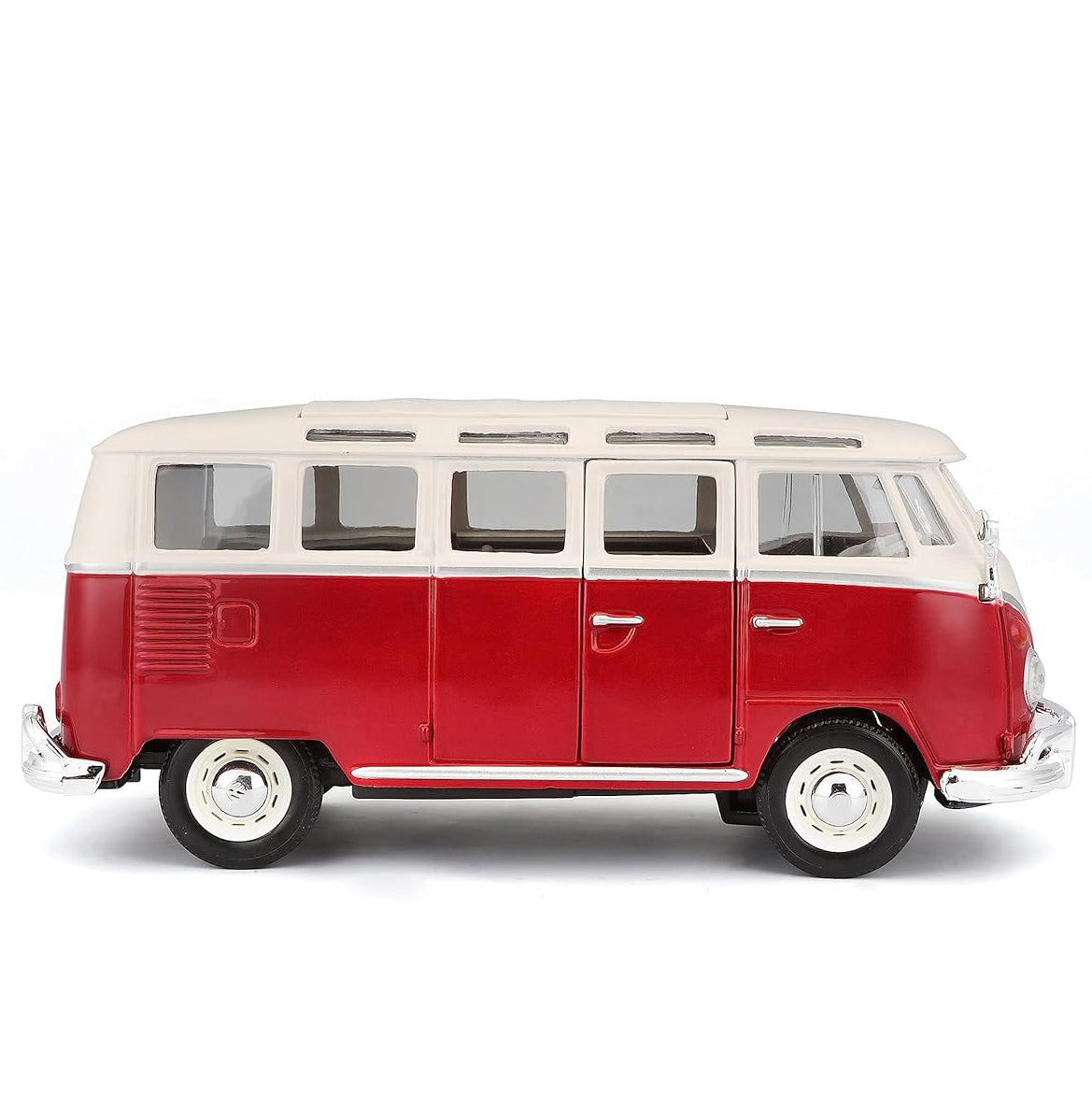 45231956-maisto-1-24-1956-volkswagen-van-samba-model-car-toy-red-3y